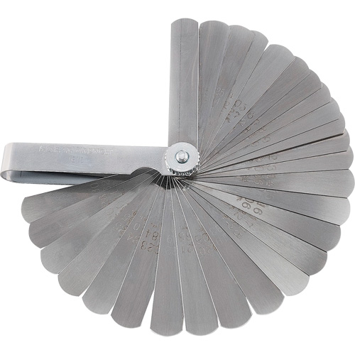 Jauge d&eacute;paisseur SAE/m&eacute;trique de luxe 32 lames Superchem Industries