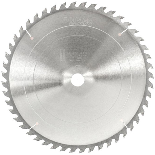 Industrial Saw Blade - Crosscut Thin Kerf, 12", 48 Teeth, Wood Use Superchem Industries