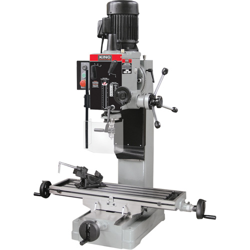 Gearhead Drilling Machine, 6 Speeds, 1-1/4" Drilling Capacity Superchem Industries