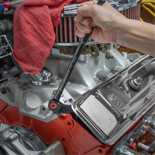 Jeux de pieds-de-biche &agrave; t&ecirc;te r&eacute;glable, 3 mrcx. Superchem Industries