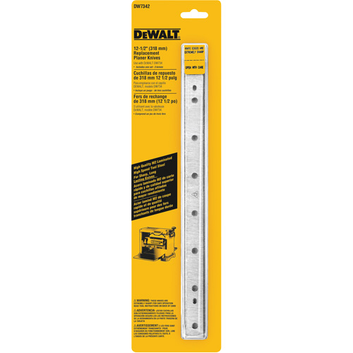 12-1/2" Disposable Reversible Planer Knives Superchem Industries