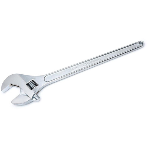 Adjustable Tapered Handle Wrench - Carded, 24" L, 2-7/16"/62 mm Max Width, Chrome/Polished Superchem Industries