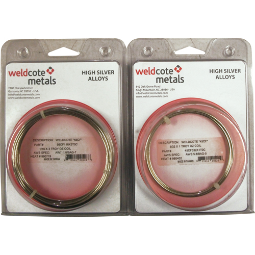 High Silver Brazing Alloys Superchem Industries