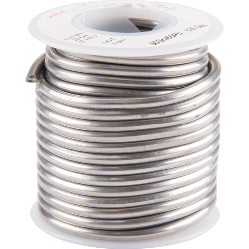 Common Solder, Lead-Based, 50% Tin 50% Lead, Acid Core, 0.125" Dia. Superchem Industries
