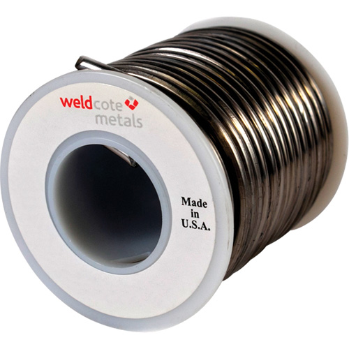 Common Solder, Lead-Free, 95% Tin 5% Antimony, Solid Core, 0.09375" Dia. Superchem Industries