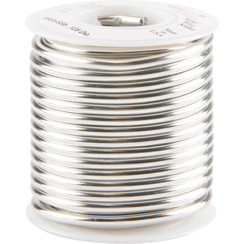 M&eacute;tal d'apport standard, Sans plomb, 95 % d'&eacute;tain, 5 % d'antimoine, &acirc;me Plein, dia. 0,125" Superchem Industries