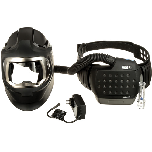 Adflo Powered Air Purifying Respirator, Welding Helmet, Lithium-Ion Battery Superchem Industries