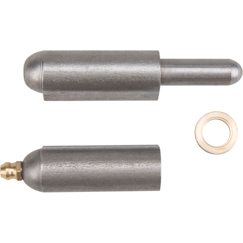Charni&egrave;re &agrave; souder, 0,63" dia. x 3,937" lo, Acier doux a/goupille fixe en acier Superchem Industries