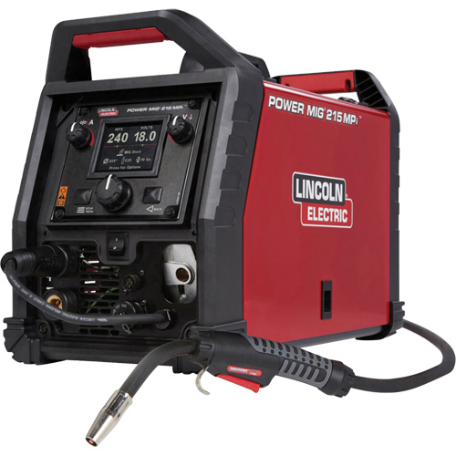 POWER MIG&reg; 215 MPi Multi-Process Welder, 120 V/230 V, 1 Ph, 60 Hz Superchem Industries