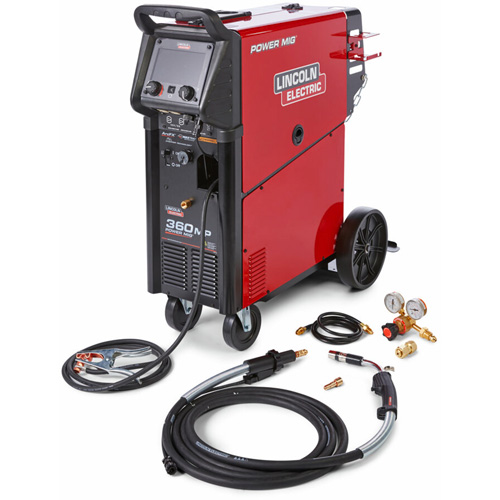 POWER MIG&reg; 360MP Multi-Process Welder, 208 V/230 V/460 V/575 V, 1 Ph, 50/60 Hz Superchem Industries