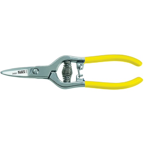 Cisaille &agrave; coupe rapide, 6-3/5", Nickel&eacute;-chrom&eacute; Superchem Industries