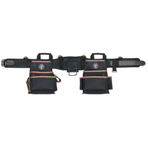 Tradesman Pro Electrician's Tool Belt, Nylon, Black Superchem Industries