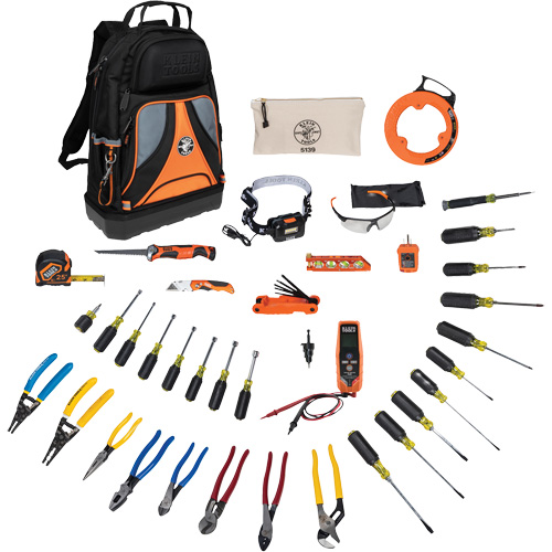 Pro Tool Set with Tool Backpack, 41 Pieces Superchem Industries