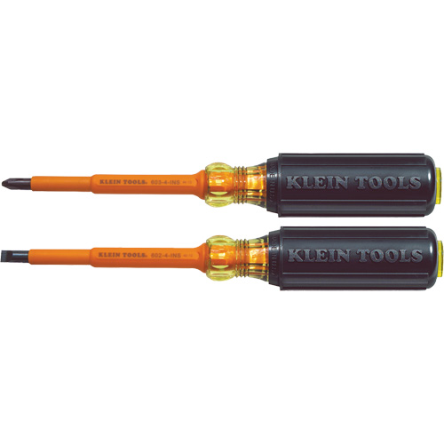 Jeu de tournevis isol&eacute;s, 1000 V, 2 M Superchem Industries