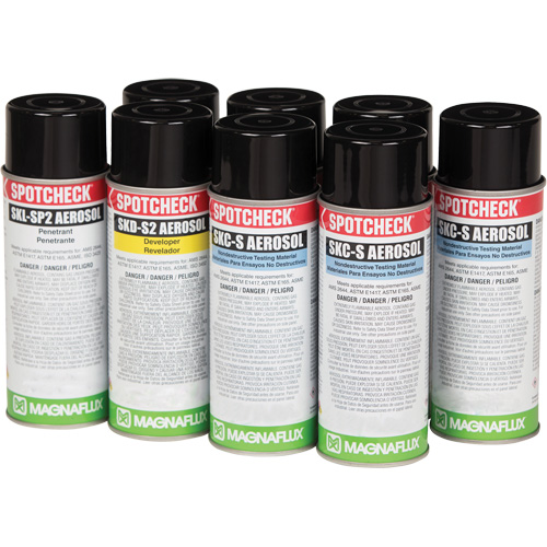 Trousses dessais de colorant p&eacute;n&eacute;trant visible et rinçable &agrave; laide dun solvant, Trousse Superchem Industries