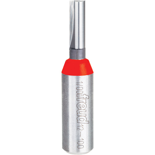 Fraise - foret droit &agrave; double cannelure, 1/4" dia, 1" ha, 2-3/8" lo, 1/2" Manche Superchem Industries
