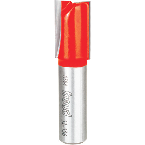 Fraise - foret droit &agrave; double cannelure, 5/8" dia, 1-1/2" ha, 2-1/2" lo, 1/2" Manche Superchem Industries