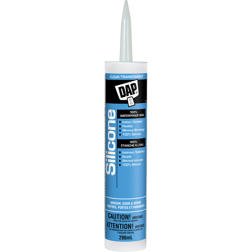Scellant de silicone, 290 ml, Tube, Transparent Superchem Industries