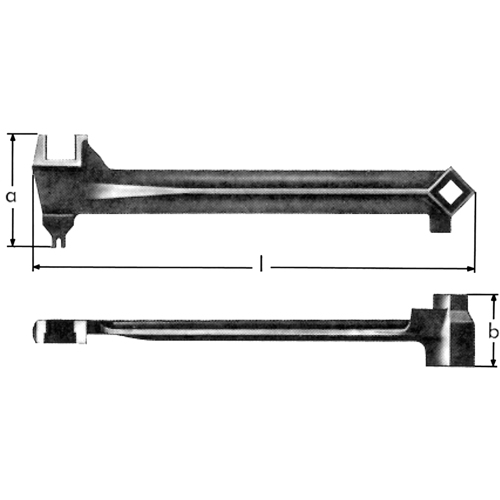 Bung Wrenches, 2-1/2", 15-1/15" Length Superchem Industries