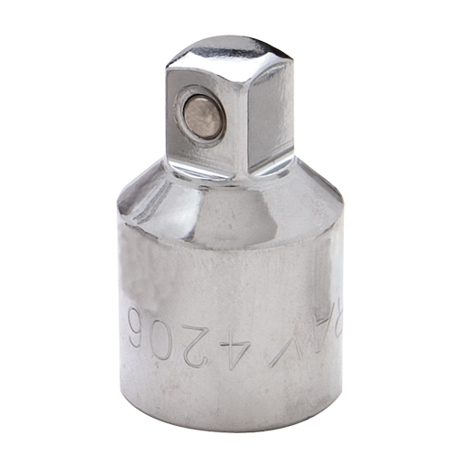 Adaptor Socket, 1/2" Drive, 3/8" Socket, 1.625" L Superchem Industries