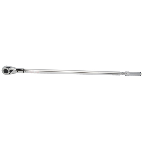 Heavy-Duty Micro-Adjustable Torque Wrench, Click, 3/4" Square Drive, 100 - 600 ft-lbs. Superchem Industries