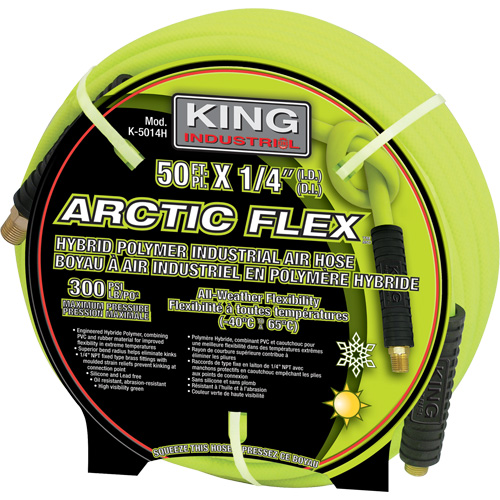 50' Hybrid Polymer Industrial Air Hose Superchem Industries