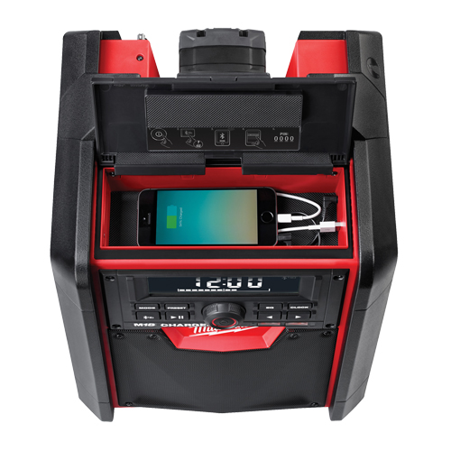 M18 Jobsite Radio & Charger, 18 V, Lithium-Ion Superchem Industries