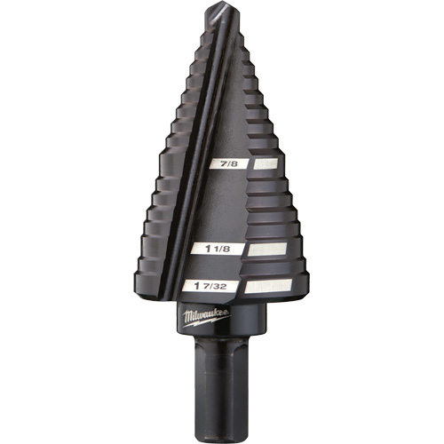 #11 Step Drill Bit, 7/8" - 1-7/32" , High Speed Steel Superchem Industries