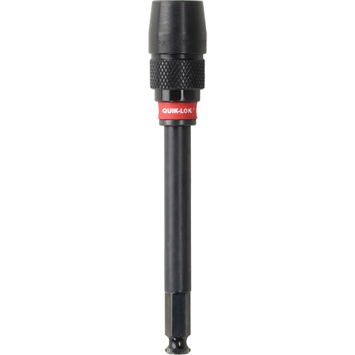 Rallonge de foret &agrave; percussion Quik-Lok, Diam&egrave;tre max. de 7/16", Longeur de 5-1/2", Tige 7/16" Superchem Industries