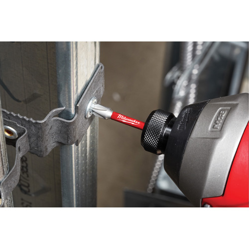 Shockwave Impact Power Bit, Phillips, #2 Tip, 1/4" Drive Size, 2" Length Superchem Industries