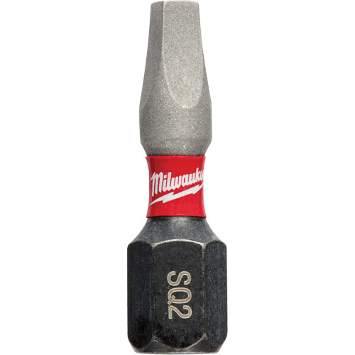 Shockwave Impact Insert Bit, Square, #2, 1/4" Drive Superchem Industries