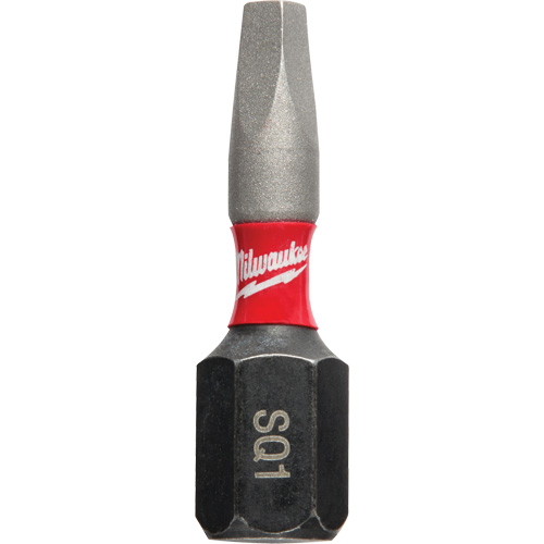 Shockwave Impact Insert Bit, Square, #1, 1/4" Drive Superchem Industries