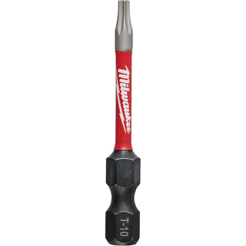 Shockwave Impact Duty Power Bit, Torx, T-10 Tip, 2" Length Superchem Industries