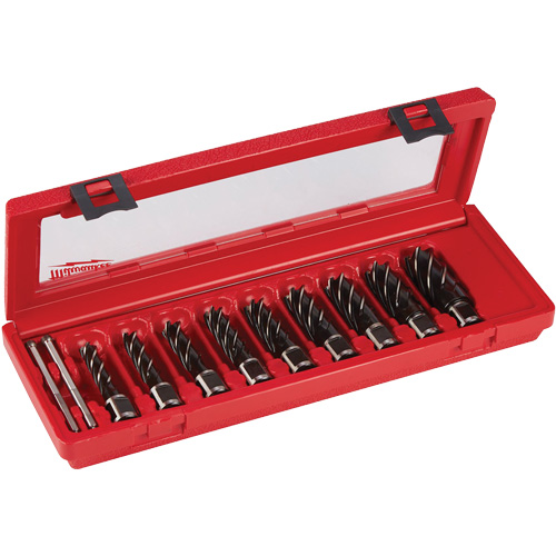 Jeu de couteaux annulaires, 9 morceaux, Acier rapide Superchem Industries