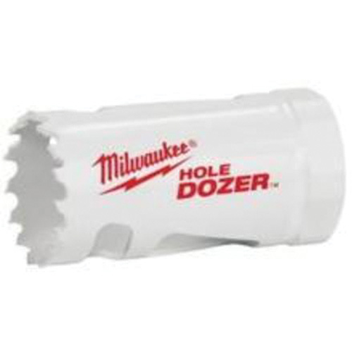 Hole Dozer Hole Saw with Arbor, 1", 1-5/8" Depth of Cut, Bi-Metal Superchem Industries