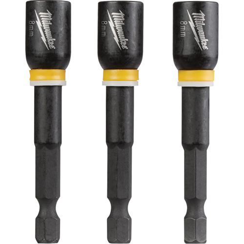Tourne-&eacute;crou Shockwave Impact Duty, Embout 1/4", Prise 5/16", 2-9/16" lo, Magn&eacute;tique Superchem Industries