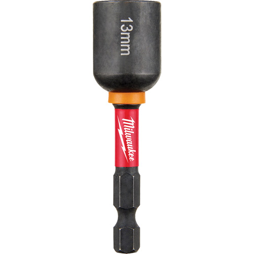 Tourne-&eacute;crou Shockwave Impact Duty, Embout 1/4", Prise 13 mm, 2-9/16" lo, Magn&eacute;tique Superchem Industries