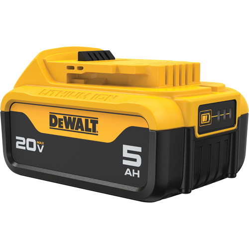 Max XR&reg; Premium Battery Pack, Lithium-Ion, 20 V, 5 A Superchem Industries