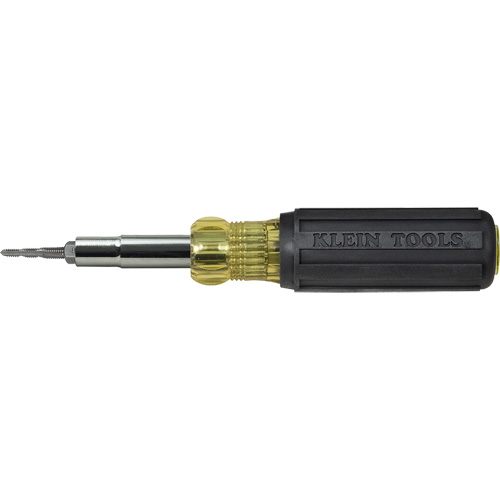 Taraud et tournevis avec embouts multiples, 7-3/4" lo, Prise Coussin&eacute;e Superchem Industries