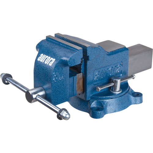 Heavy-Duty Bench Vise, 4" Jaw Width Superchem Industries
