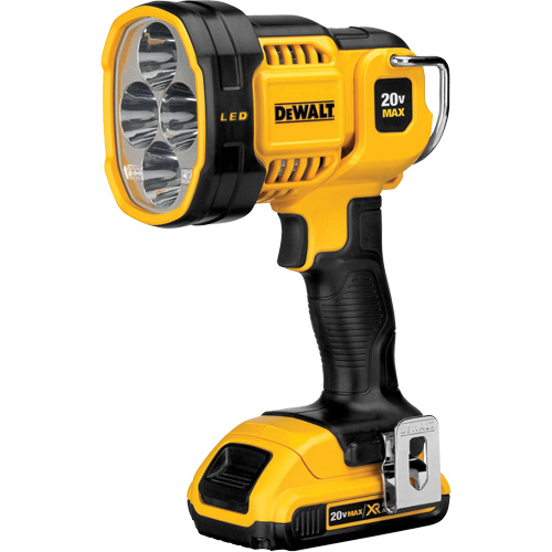 Projecteur &agrave; del pour chantier, DEL, 1000 Lumens, Piles Rechargeable Superchem Industries