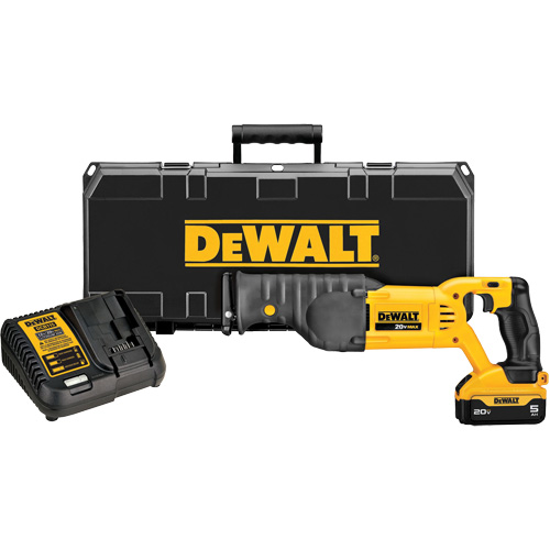 Max Reciprocating Saw Kit, 20 V, Lithium-Ion Battery, 0-3000 SPM Superchem Industries