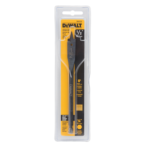 Foret &agrave; trois pointes, Diam&egrave;tre de 1/2", Tige 1/2", Longeur de 6" Superchem Industries