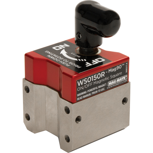 &eacute;querres magn&eacute;tiques Mag90 avec interrupteur, 1-1/2" lo x 1-1/2" la x 2-3/4" h, 150 lb Superchem Industries