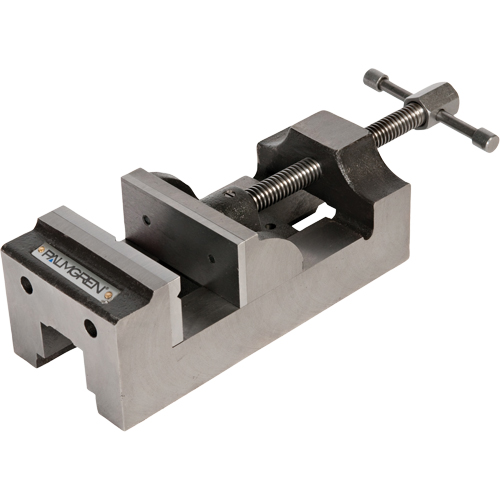 &eacute;tau pour perceuse &agrave; colonne traditionnel Palmgren, Largeur des m&acirc;choires 4", Profondeur de la gorge 1-3/4", Base Universel Superchem Industries
