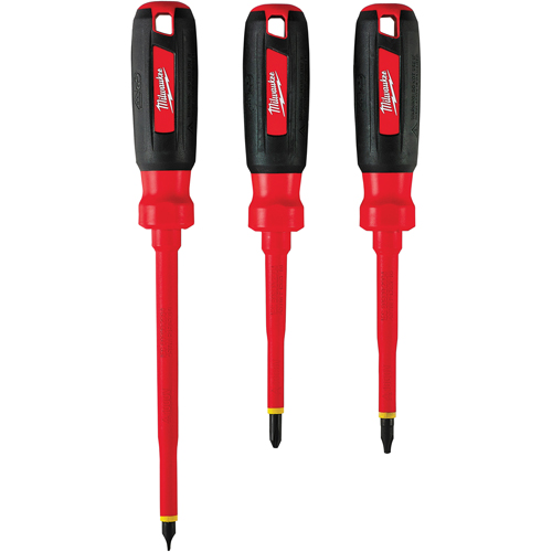 Insulated Screwdriver Kit, 1000 V, 3 Pcs Superchem Industries