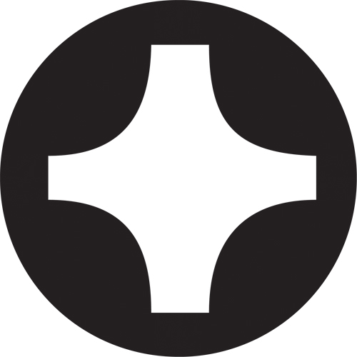 Sixpac Plus Multi-Bit Screwdriver -Replacement Bit, Phillips, 0, 1/4" Drive Superchem Industries