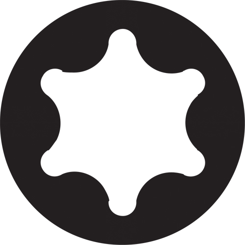 Sixpac Plus Multi-Bit Screwdriver -Replacement Bit, Torx, 10, 1/4" Drive Superchem Industries