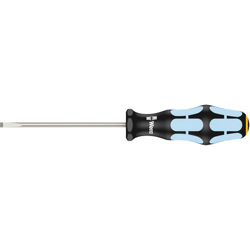 3335 Slotted Screwdriver, 4 mm, 7-25/32" L, Plastic Handle Superchem Industries