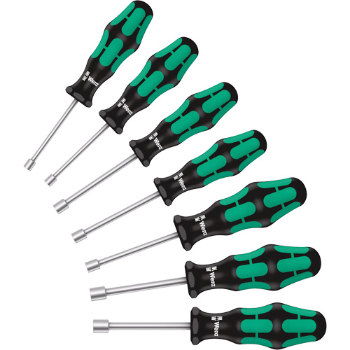 395 Series Nut Driver Set, 7 Pcs., Non Magnetic, Metric Superchem Industries
